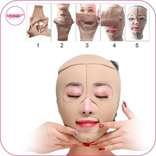 مشد لعمليات شفط الدهون في الوجه عند الذقن والرقبةو...