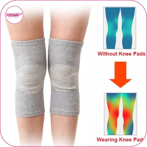 مشد دعم الركبة رمادي