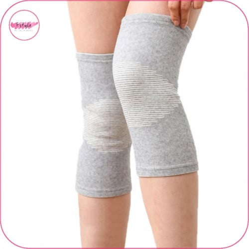 مشد دعم الركبة رمادي