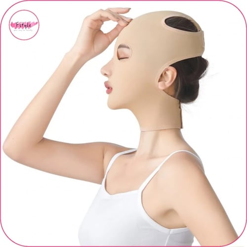 مشد لعمليات شفط الدهون في الوجه عند الذقن والرقبةو...
