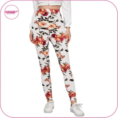 ليقنز بتصميم عربي عصري برسم الزهور