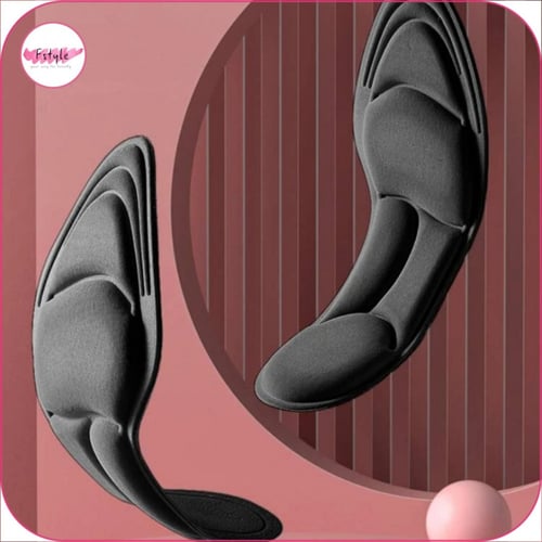 حشوة بطانة داخلية لحماية القدم من الآلام اسود