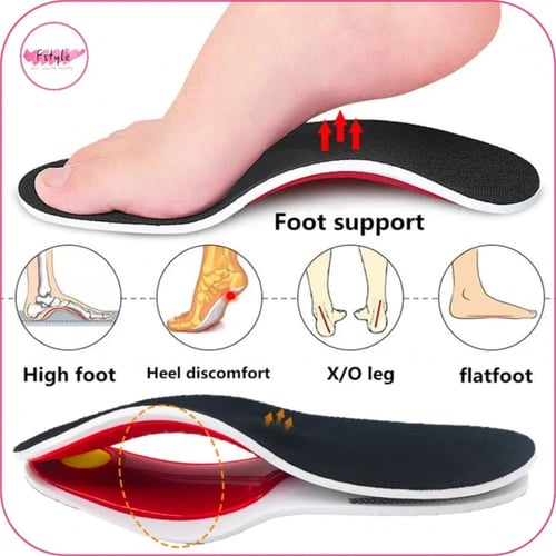 بطانة داخلية لتصحيح القدم فلات فوت قطعتين