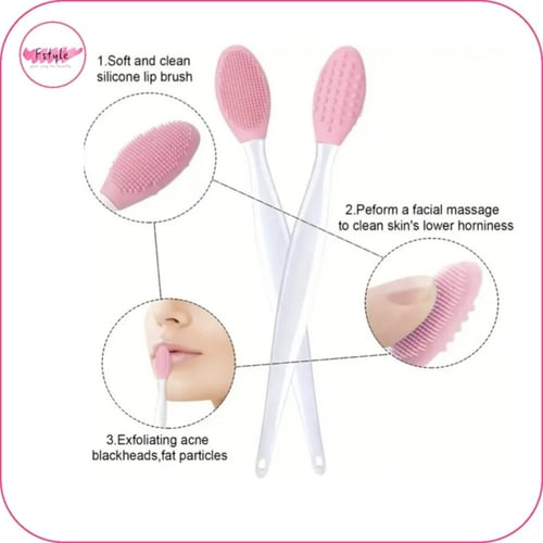 فرشاة من السيليكون لإزالة الرؤوس السوداء من الأنف...