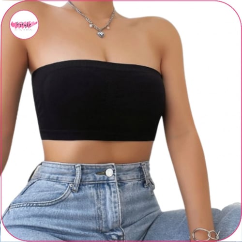 حمالة صدر ضاغطة بدون حمالات بيج