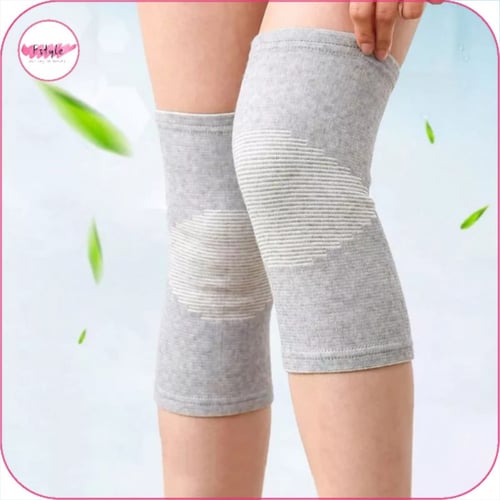 مشد دعم الركبة رمادي