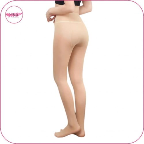 جوارب كيلون سادة بلون البشرة