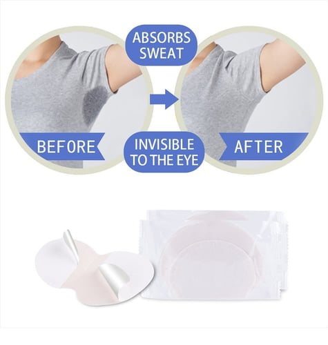 لاصقة الإبط لامتصاص التعرق 8 حبات