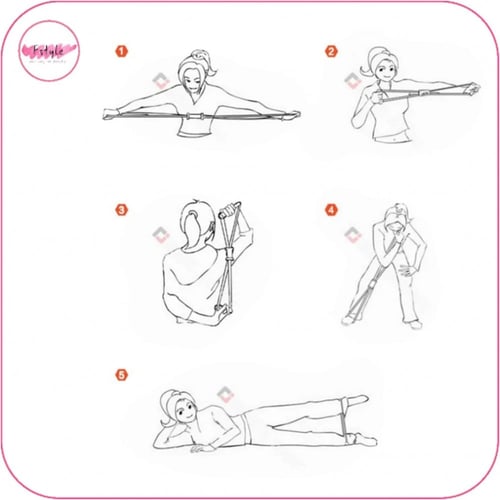 مجموعة أدوات للتمارين الهوائية 3 قطع