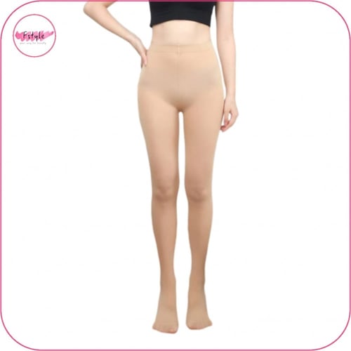 جوارب كيلون سادة بلون البشرة