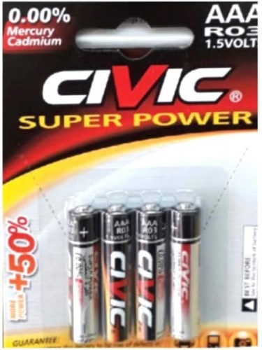 بطارية قلم سيفيكAAA قلم 4 حبات ذات الجودة المثالية...