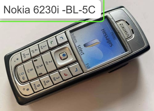 بطارية نوكيا BL-5C الاصلية جوال نوكيا E60 / N70 /...