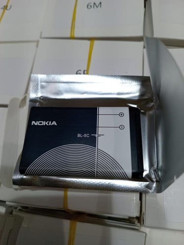 بطارية نوكيا BL-5C الاصلية جوال نوكيا E60 / N70 /...