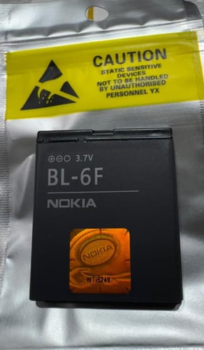 بطارية نوكيا BL-6F الاصلية N95 -8GB متوافقة مع جول...