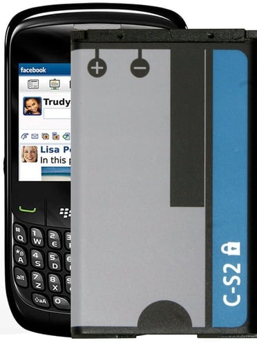 بطارية بلاك بيري كيرف C-S2 اصلية صناعة يابانية متو...