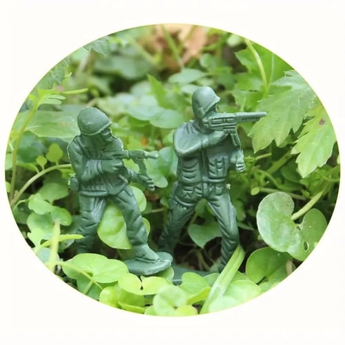 جنود مشاة 30 جندي لون ازرق حجم مخصص للطاولة الرملي...