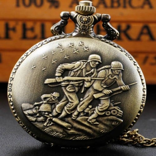 ساعة الجنود قلادة الجيش العسكرية
