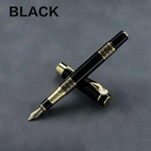 قلم توقيع حبر سائل معدني فاخر للمكتب والعمل والتوق...