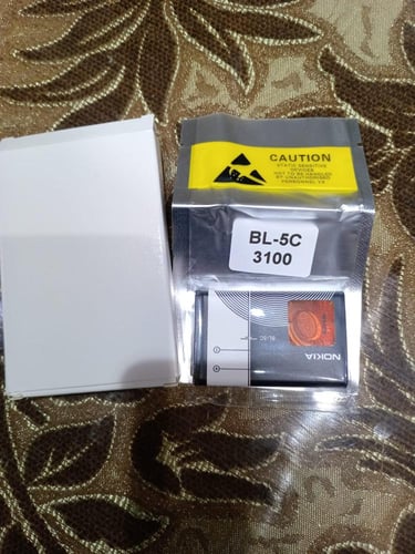 بطارية نوكيا BL-5C الاصلية انتاج جديد جوال h 6230i...