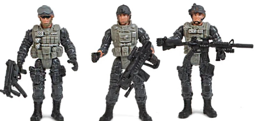 جنود قوات خاصة مخصص للطاولة الرملية عدد 6 جنود وحد...