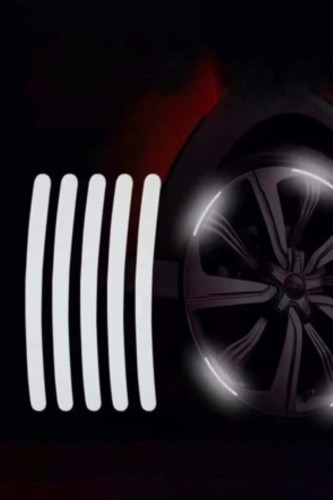 Car wheel sticker reflective 20 pieces