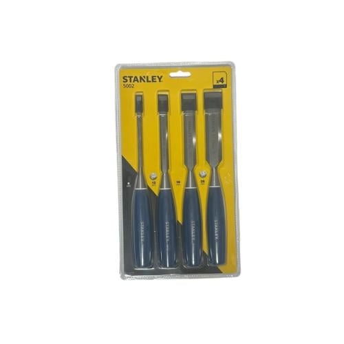 Carpenter's chisel set, 4 pieces, Stanley