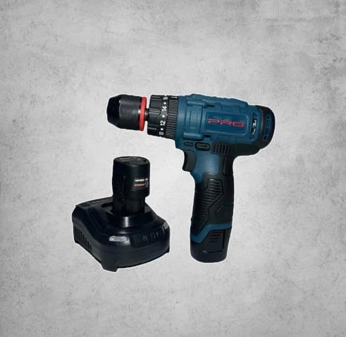 12 Volt PRO drill with metal head