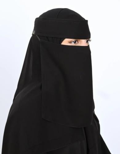 نقاب طويل مقاس 12 | مطاط مايل مقوى