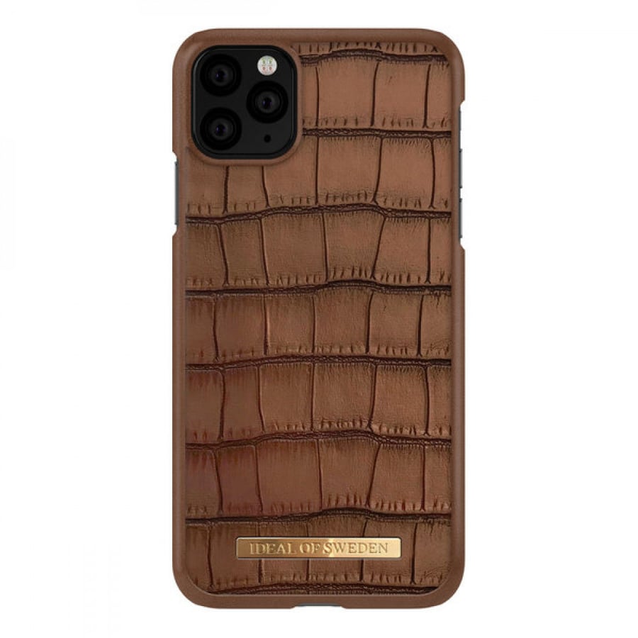 iPhone case from iDEAL - brown leather