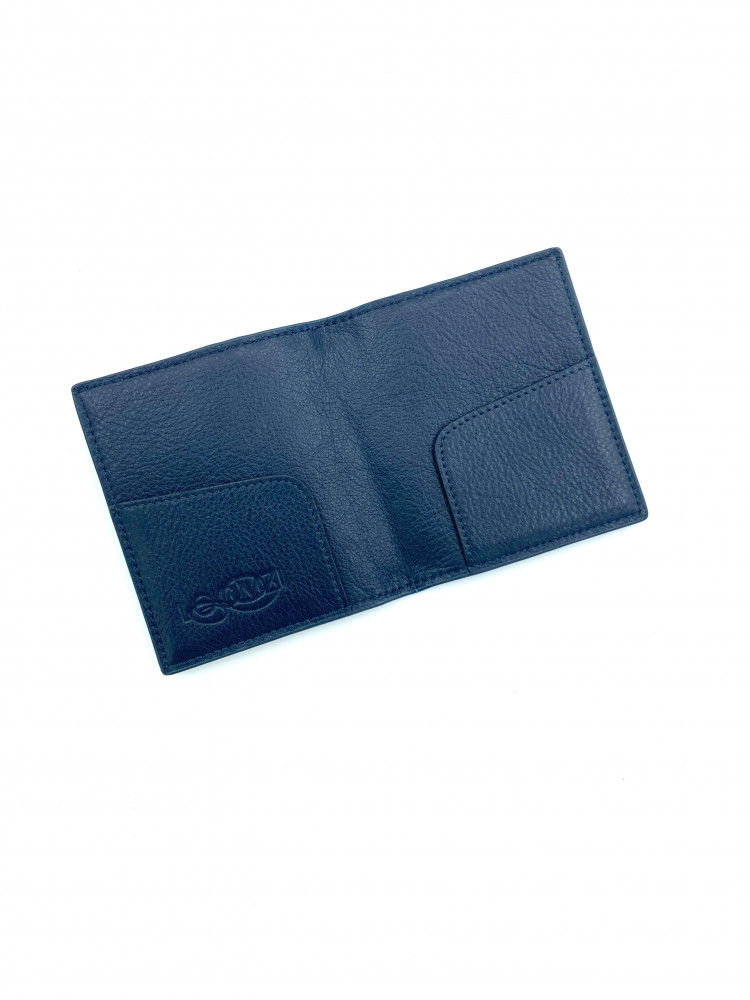 MATT NAVY CROCODILE MEN'S WALLET