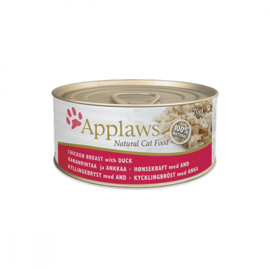 Abloz natural food for cats - chicken and duck