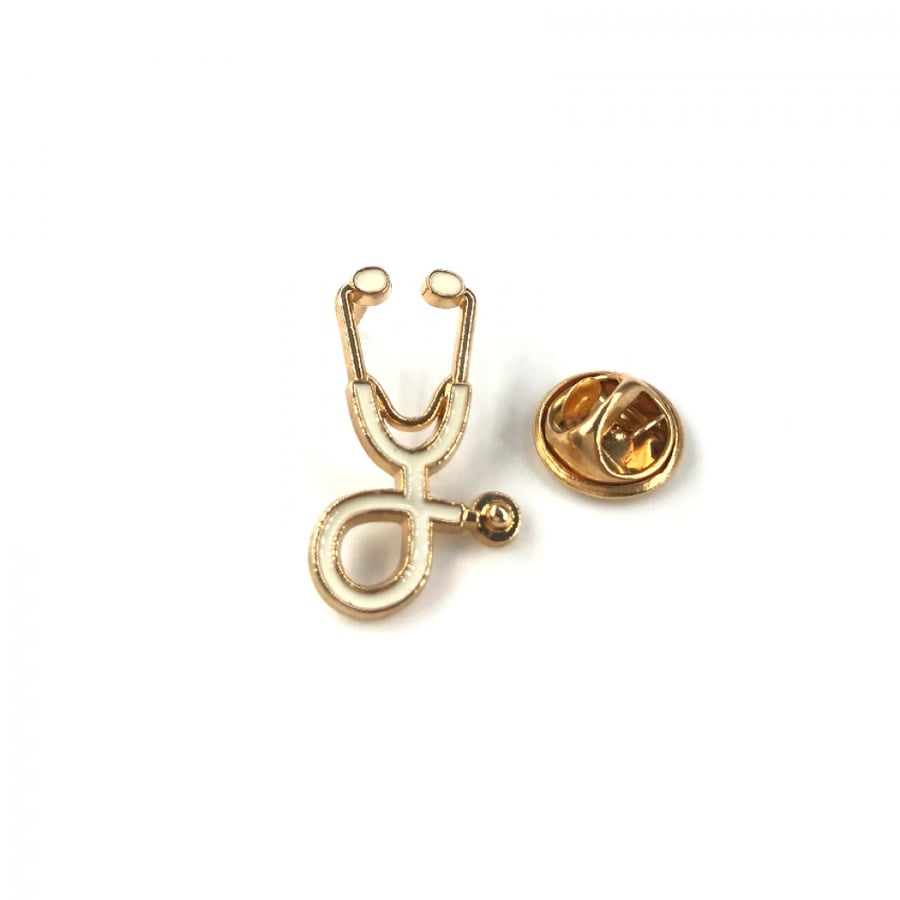 Stethoscope Brooch