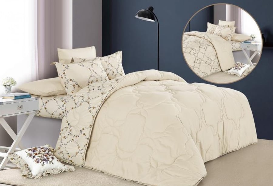 Summer feather bedspread, half a meter
