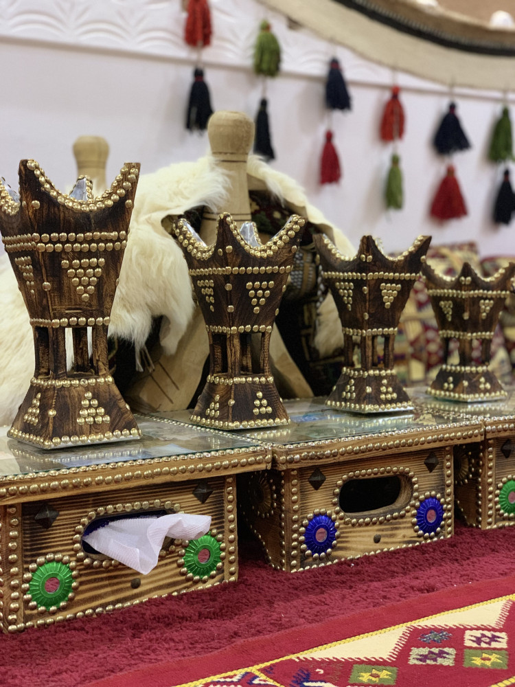 مباخر حايل اثل بني محروق