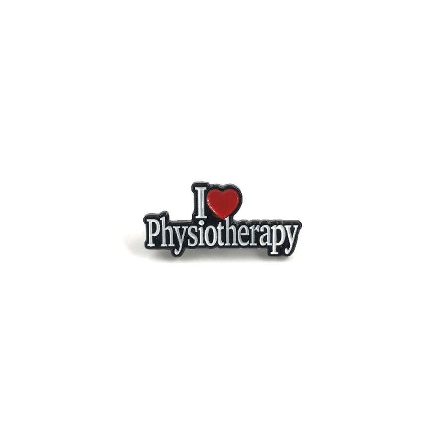 I Love Physiotherapy Brooch