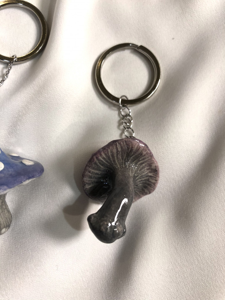 Mushroom Keychain