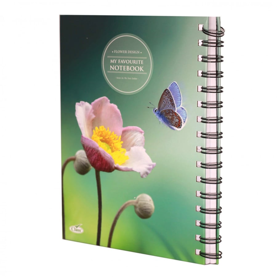 كلاس- دفتر ريكورد عربي- 100 ورقة- A5- الأشكال متنوعة Class Notebook
