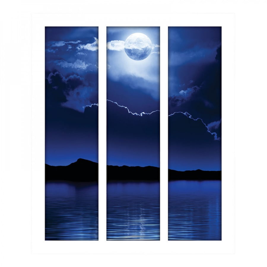 Wall art for home decor printed on canvas fabric with hidden frame 80 × 60 cm