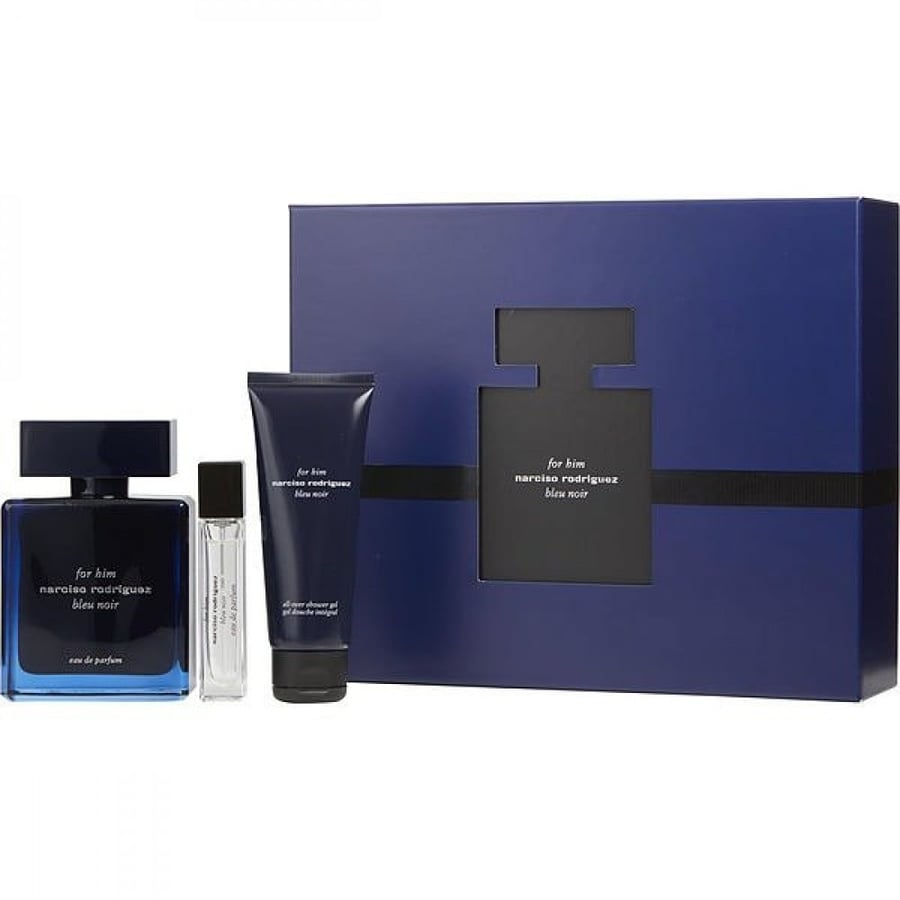 Narciso Rodriguez for Him Bleu Noir Parfum 100ml 3 Gift Set خبير العطو