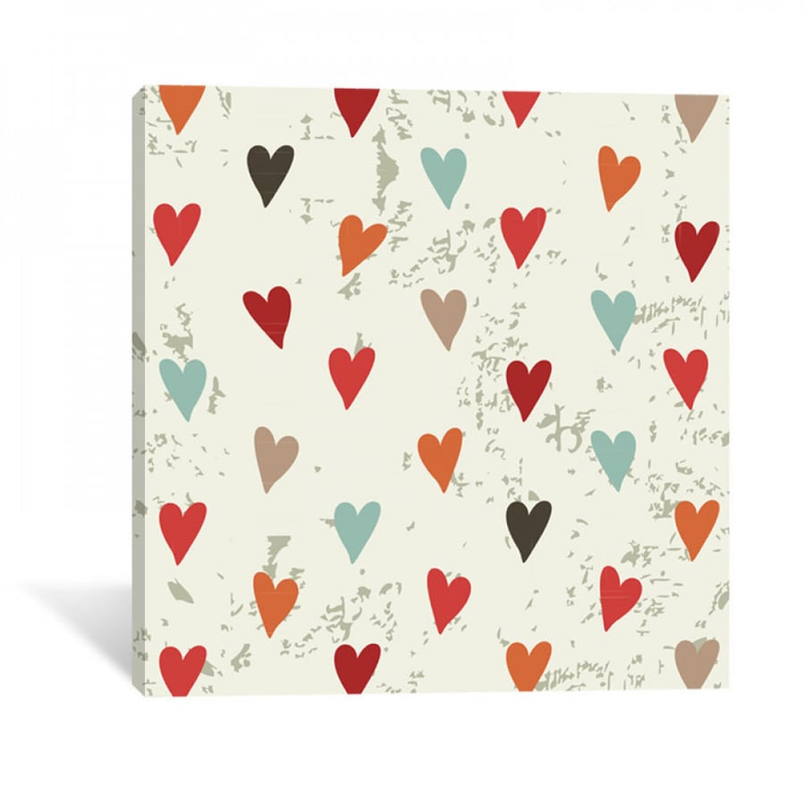 A wall art painting for home decor printed on canvas fabric with a hidden frame size 60 × 60 cm