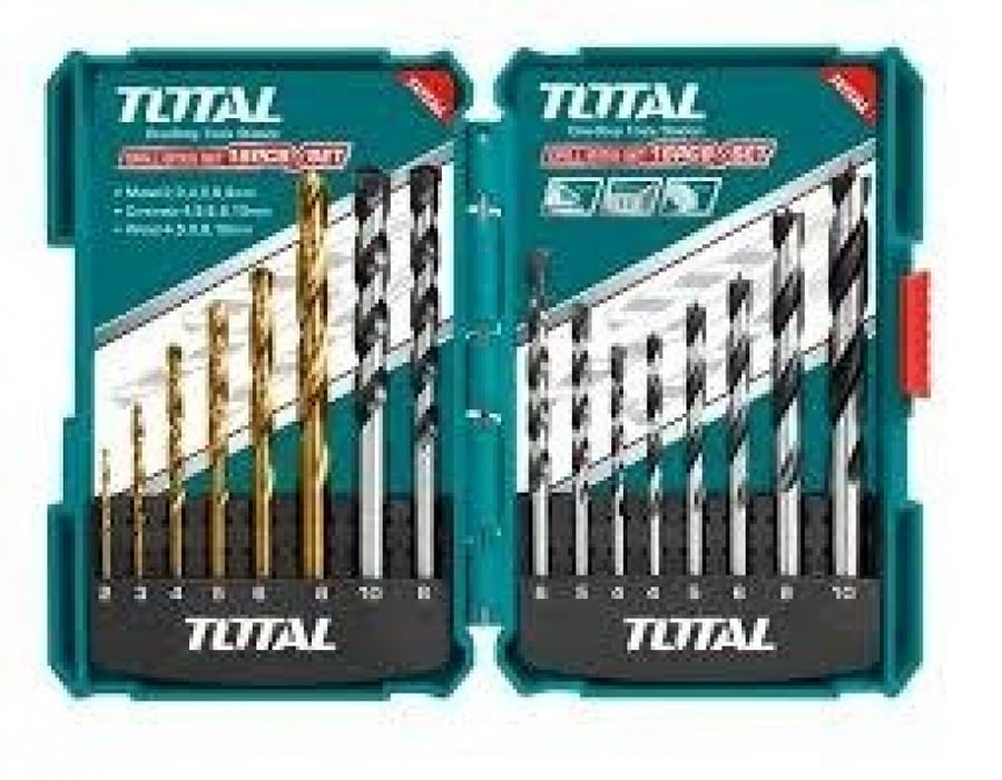 مجموعة راس الدريل 16 PCS/SET TACSD6165 توتال