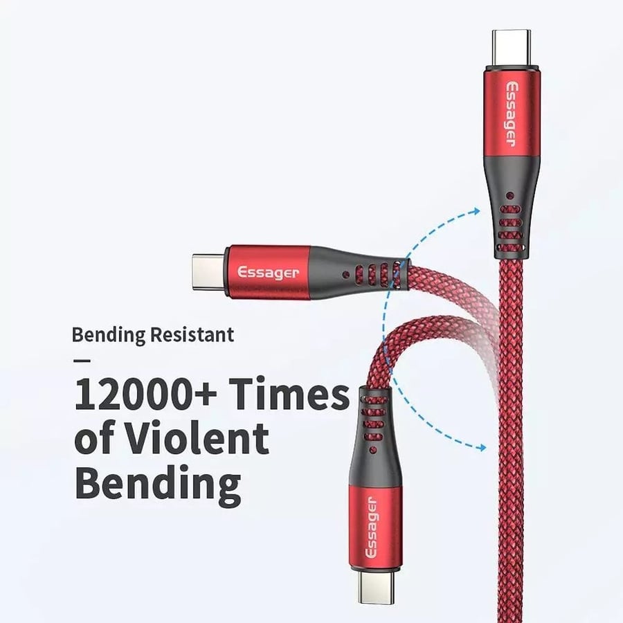 Type-C charging cable supports fast charging | length 1.2m
