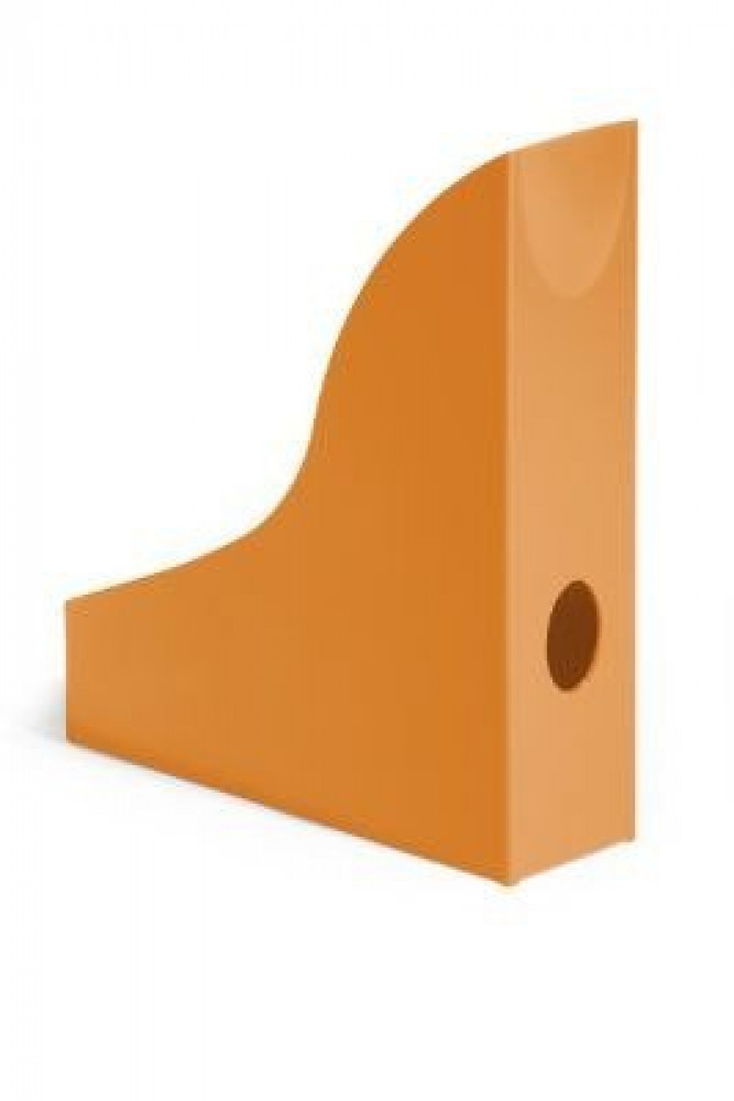 Plastic Paper and Magazine Holder, Orange