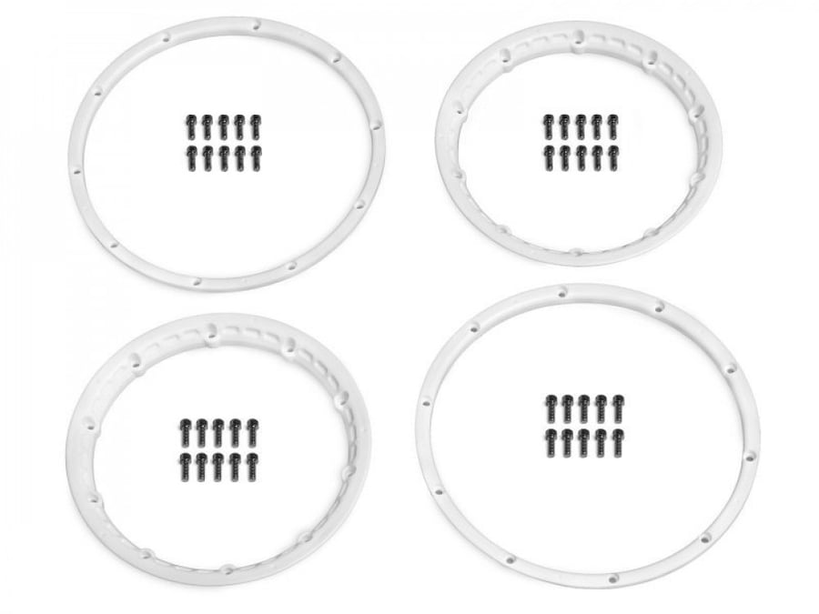3270 - HEAVY DUTY WHEEL BEAD LOCK RINGS (WHITE/2pcs)