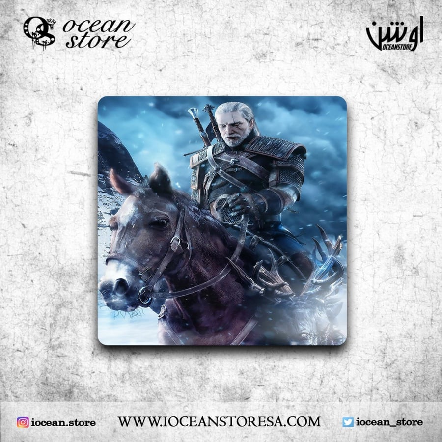 قاعدة للكوب - كوستر - the witcher - ذا ويتشر