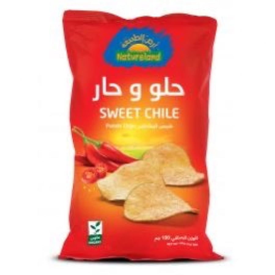 شبس حلو وحار ارض الطبيعة