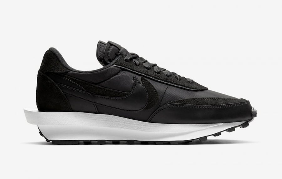 Sacai x Nike Waffle Daybreak Black