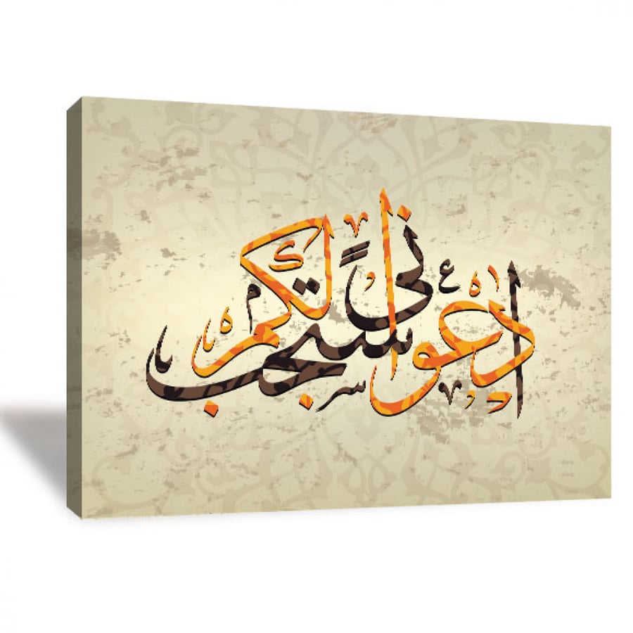 A wall art painting for home decor printed on canvas fabric with a hidden frame size 100 × 80 cm