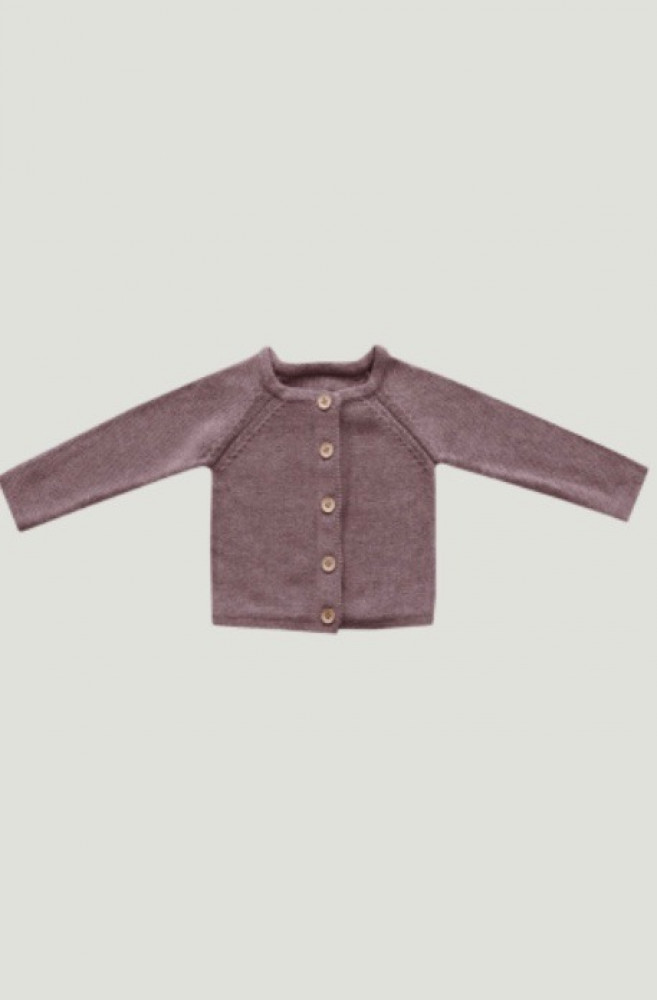 MAUVE CARDIGAN