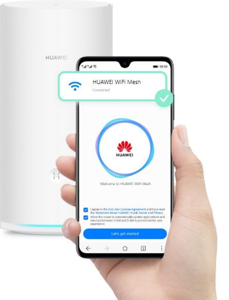 Home Wi-Fi booster Huawei, no interference, ultra-fast